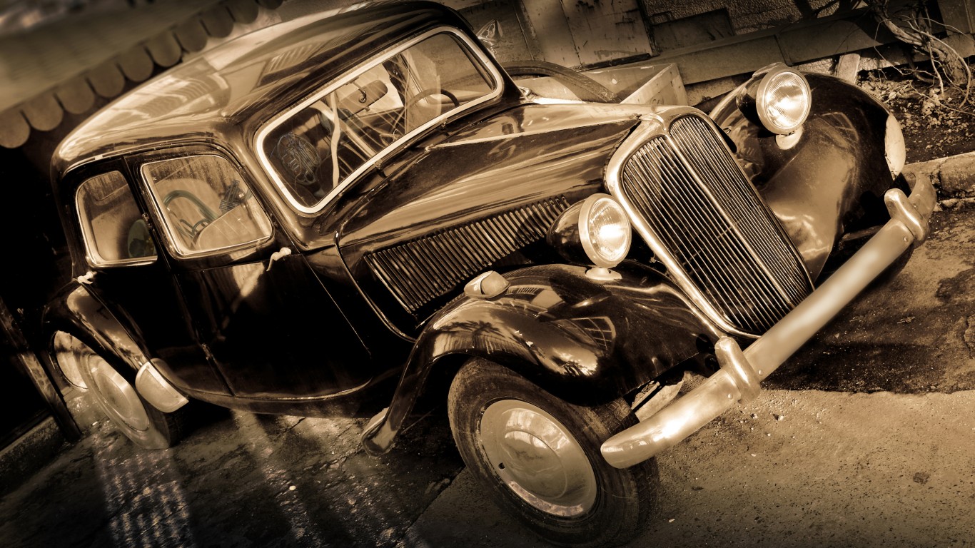 High Resolution Old Car - HD Wallpaper 