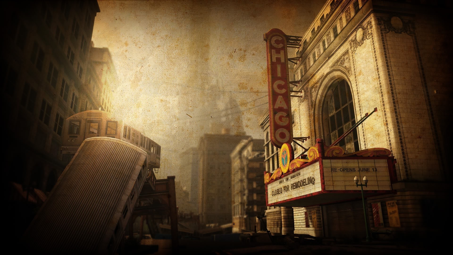 Theatre Wallpapers 
 Data Src Theater Wallpaper Backgrounds - Resistance 2 Chicago - HD Wallpaper 