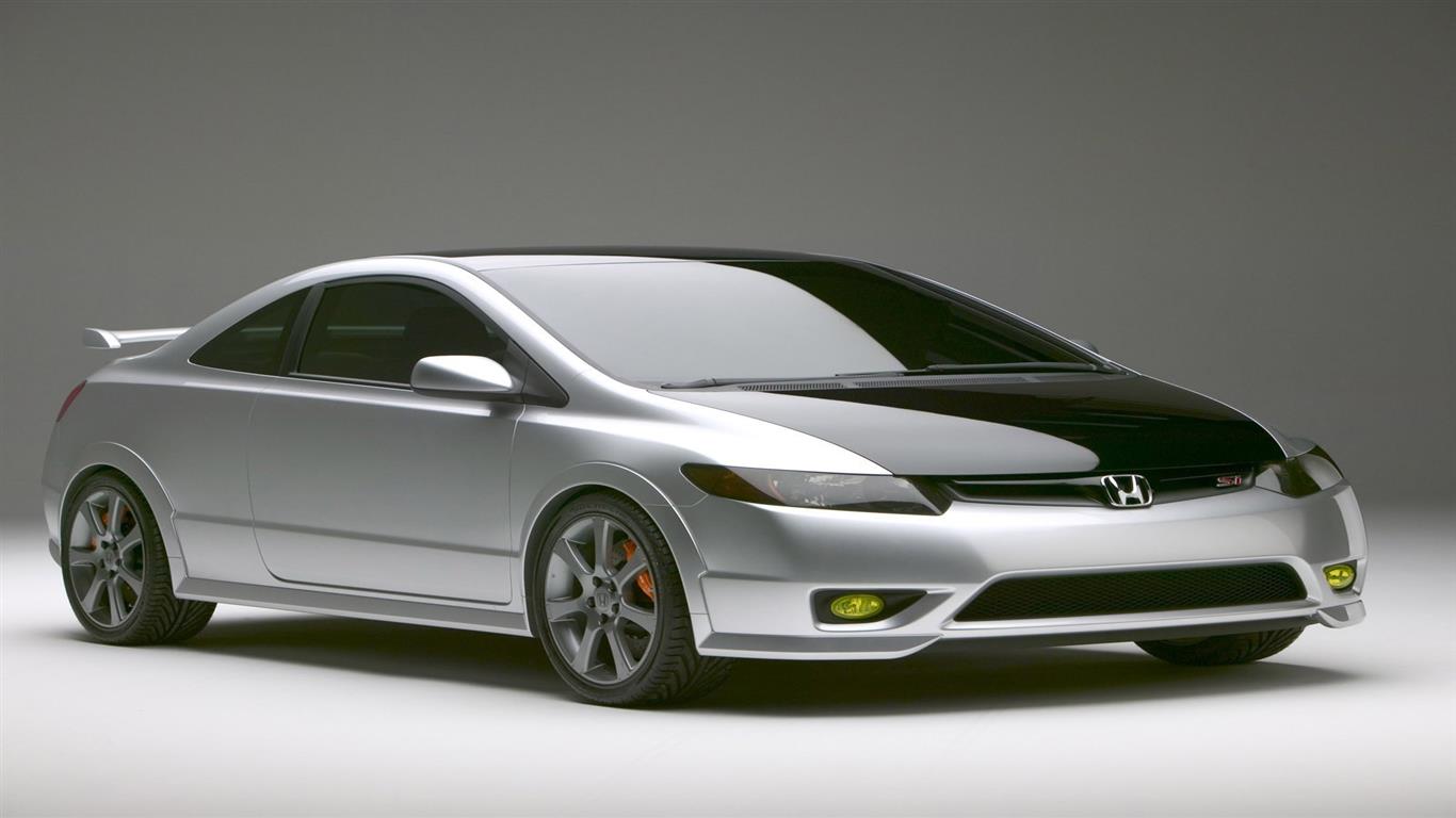 Honda Civic 2005 Car Wallpaper - 2006 Honda Civic Sport - HD Wallpaper 