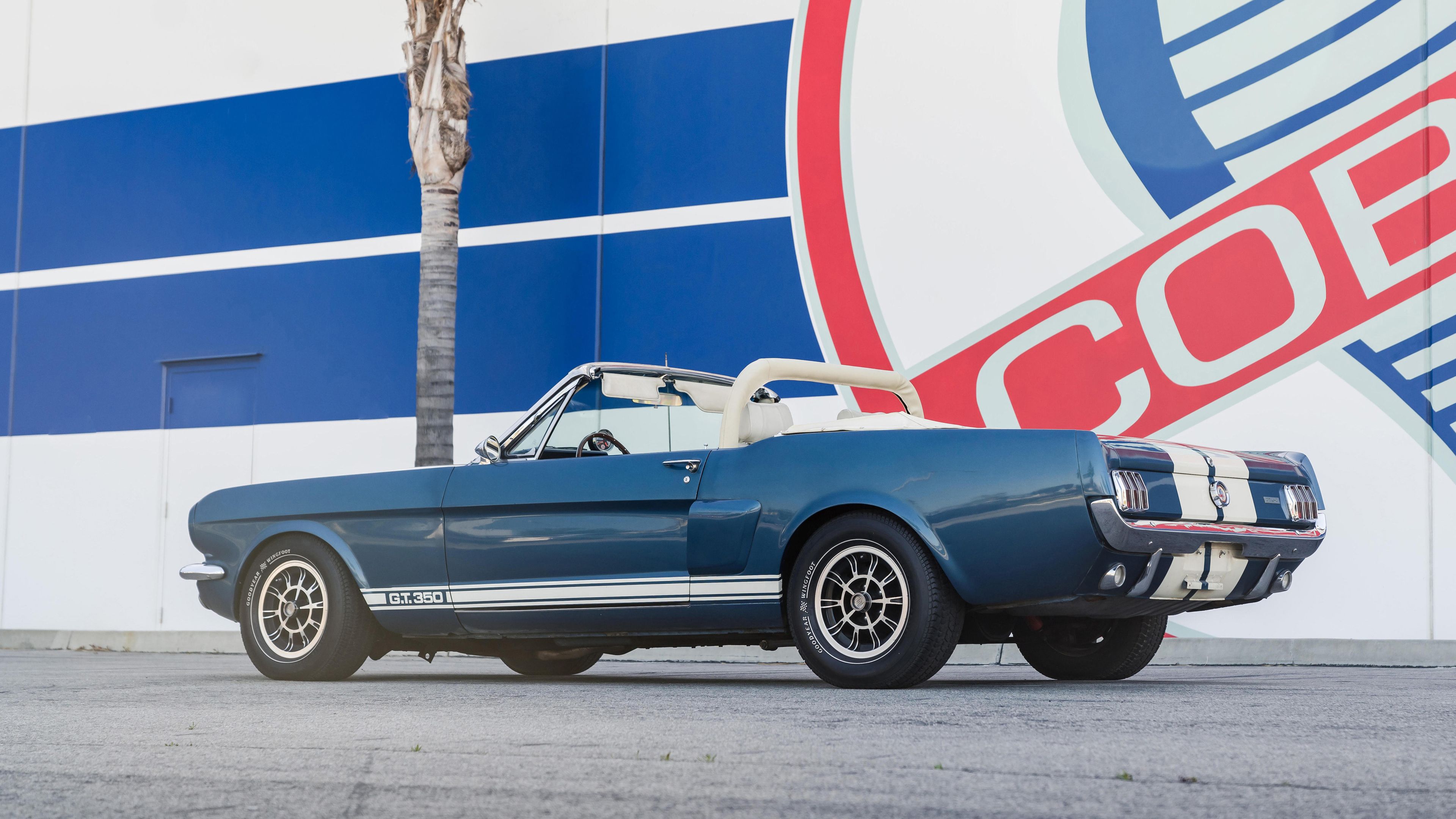 1966 Mustang Gt 350 Convertible - HD Wallpaper 