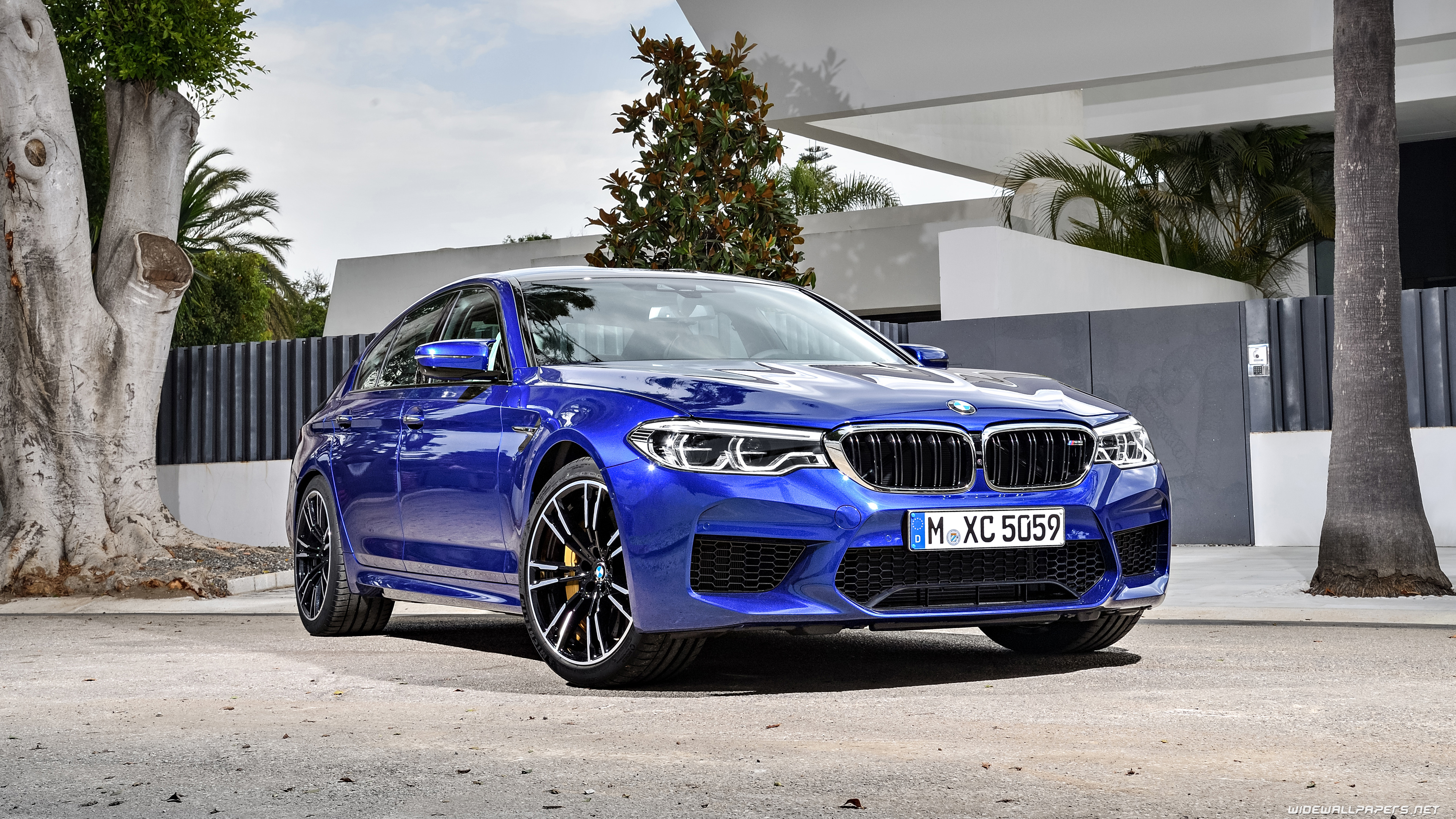Bmw M5 2018 - HD Wallpaper 