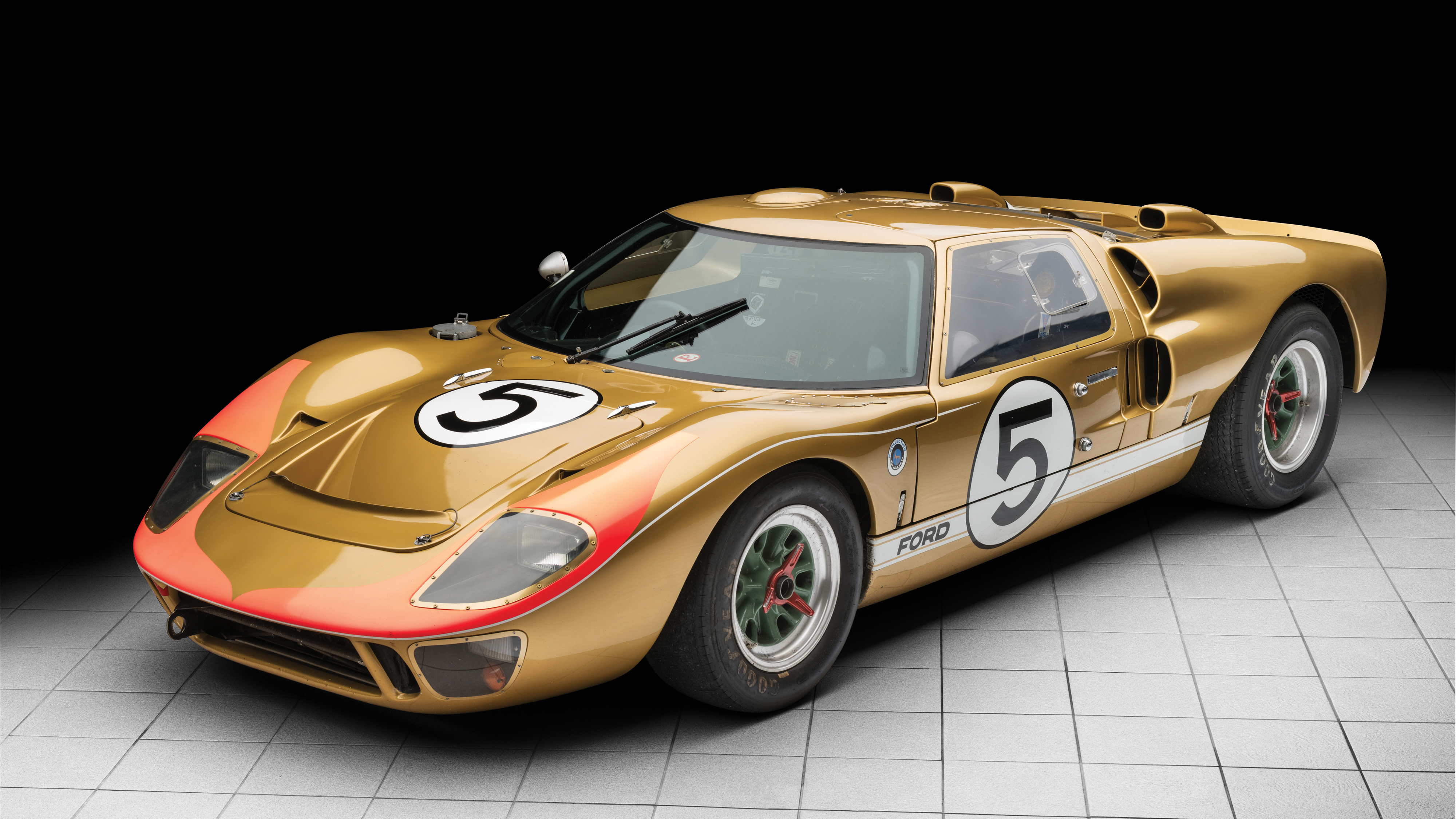 Ford Gt40 Le Mans Winner - HD Wallpaper 