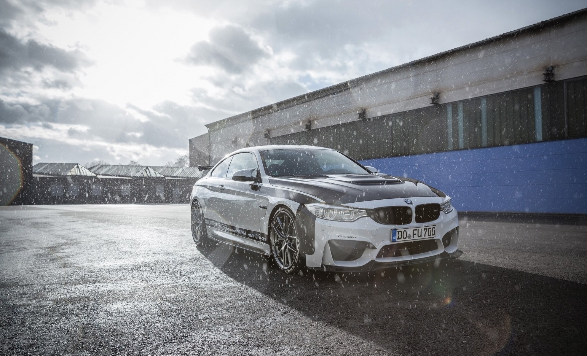 Bmw M4, Redesign, White, Cars, Front - Bmw M4 - HD Wallpaper 