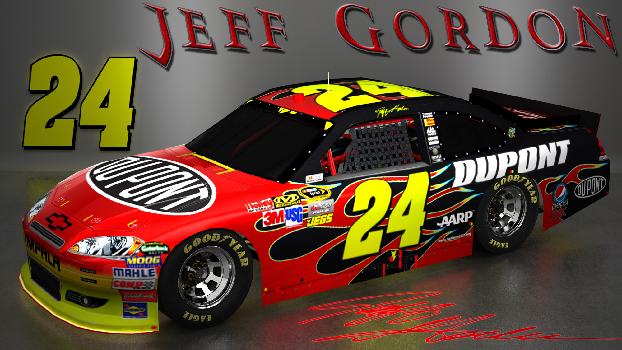 Jeff Gordon - Jeff Gordon Nascar - HD Wallpaper 