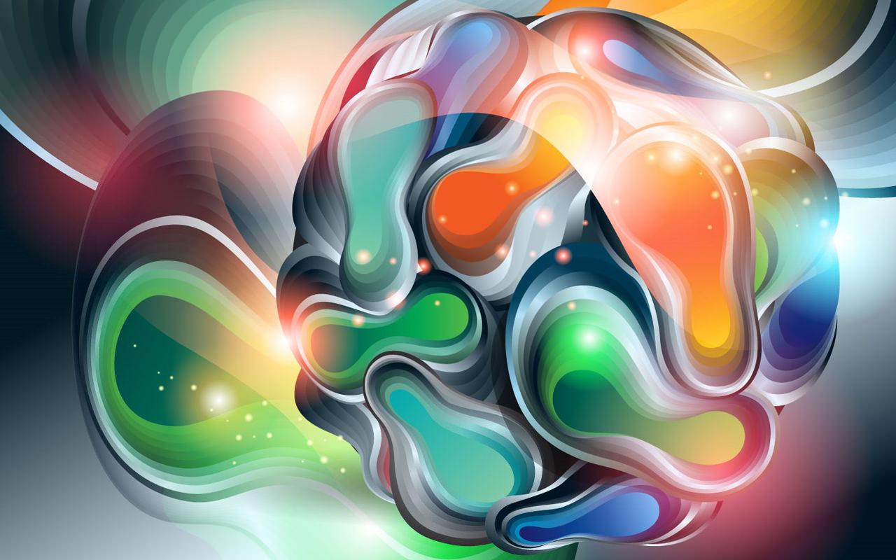 Fond D Écran Atome Animé - HD Wallpaper 