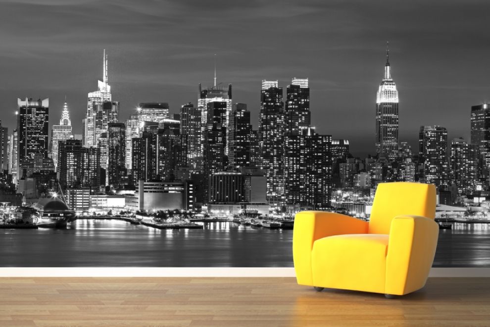 Download Free Hd City For Bedroom Landscape Wallpaper, - New York Wallpaper Wall - HD Wallpaper 