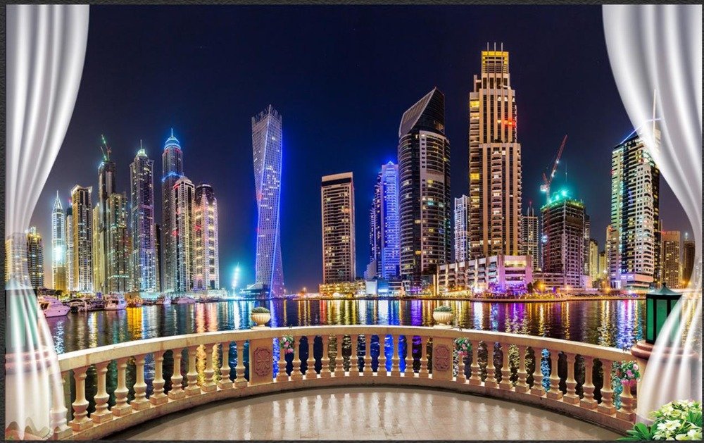 De Paisagens E Varandas Noite - HD Wallpaper 