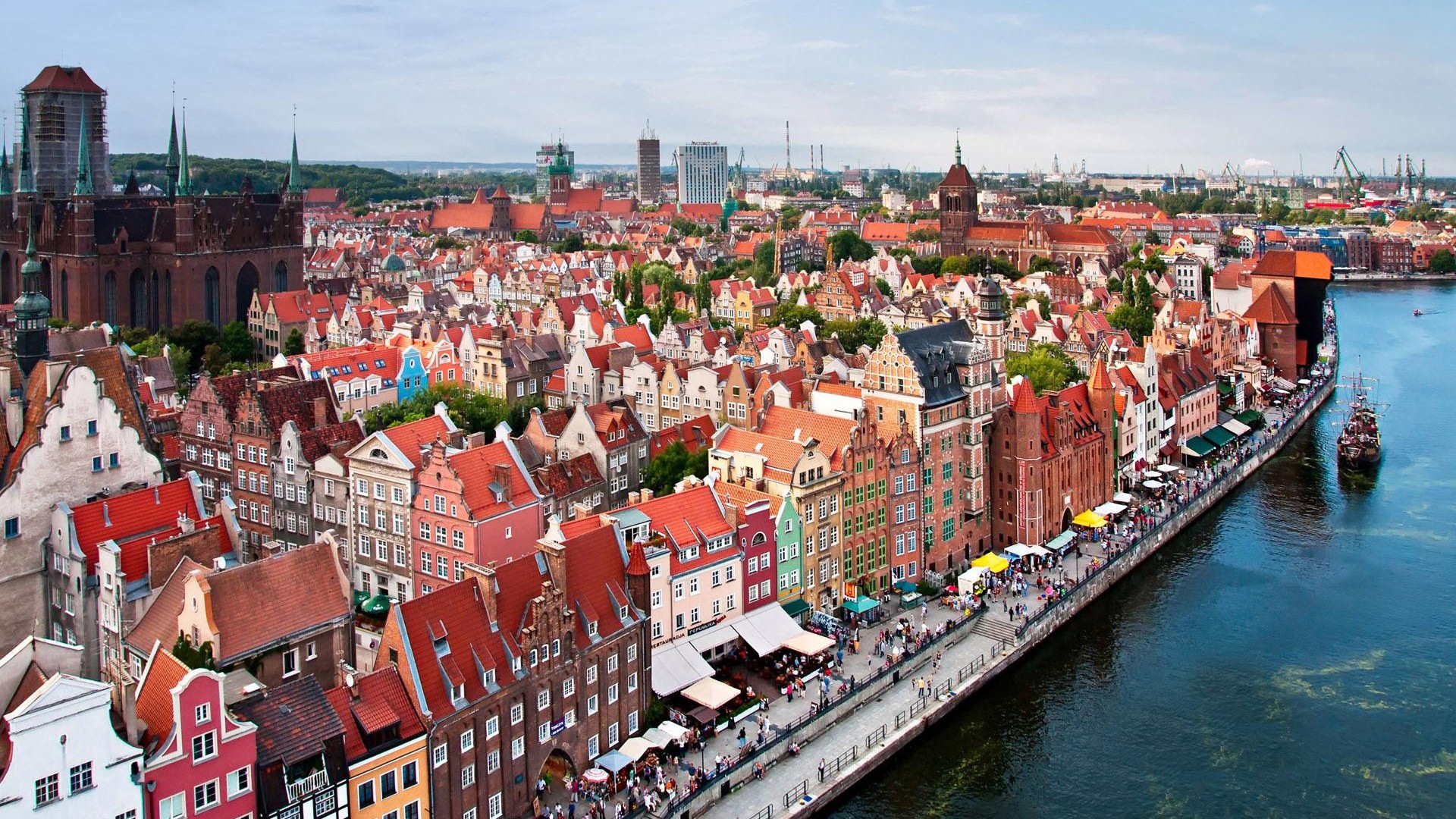 Stockholm, Sweden, The City Landscape Wallpaper - Poland Beautiful - HD Wallpaper 