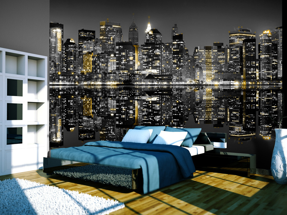 Wall Mural Gold And Silver - 3д Обои На Стены - HD Wallpaper 