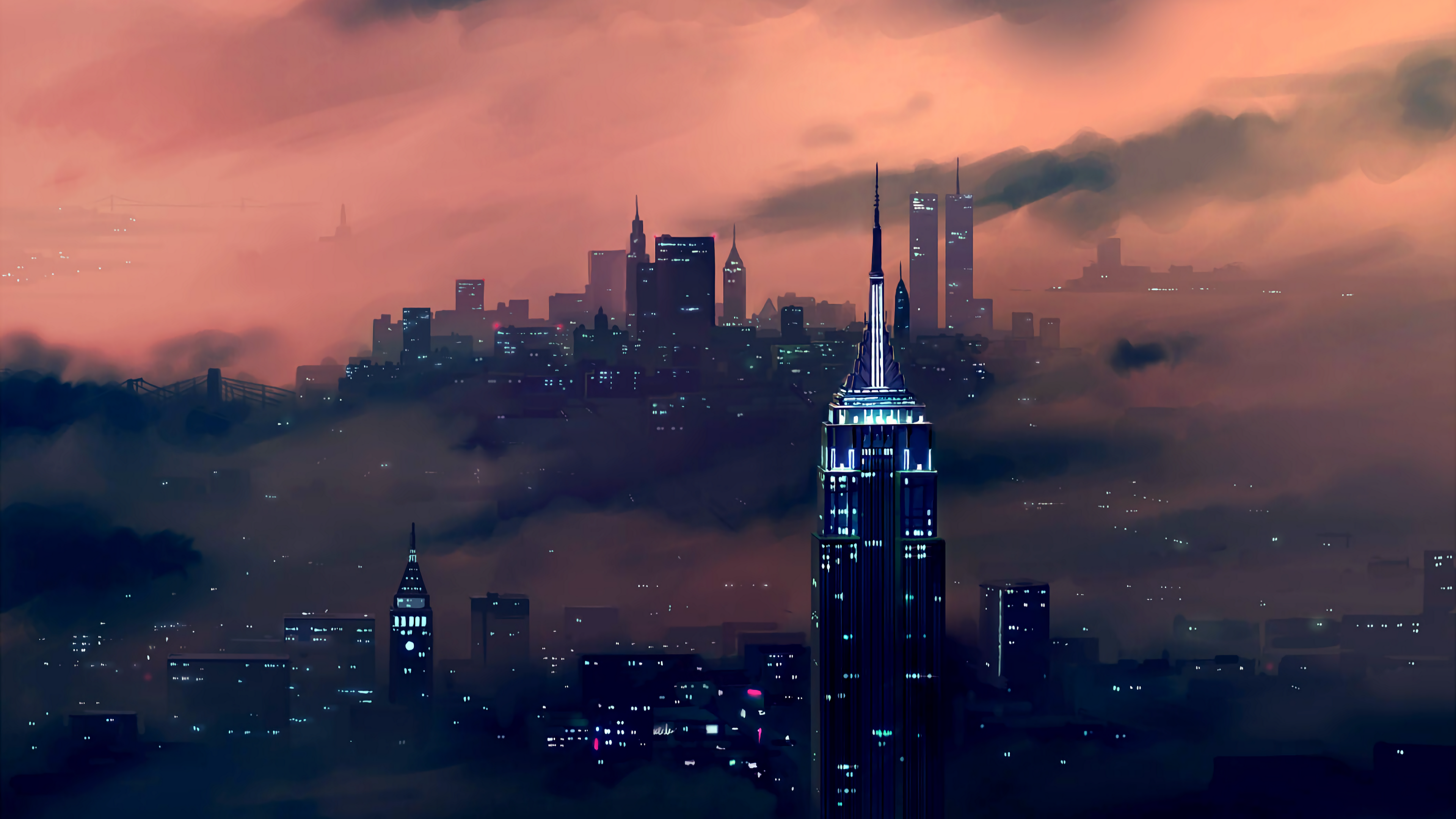 Skyline New York City 4k - HD Wallpaper 