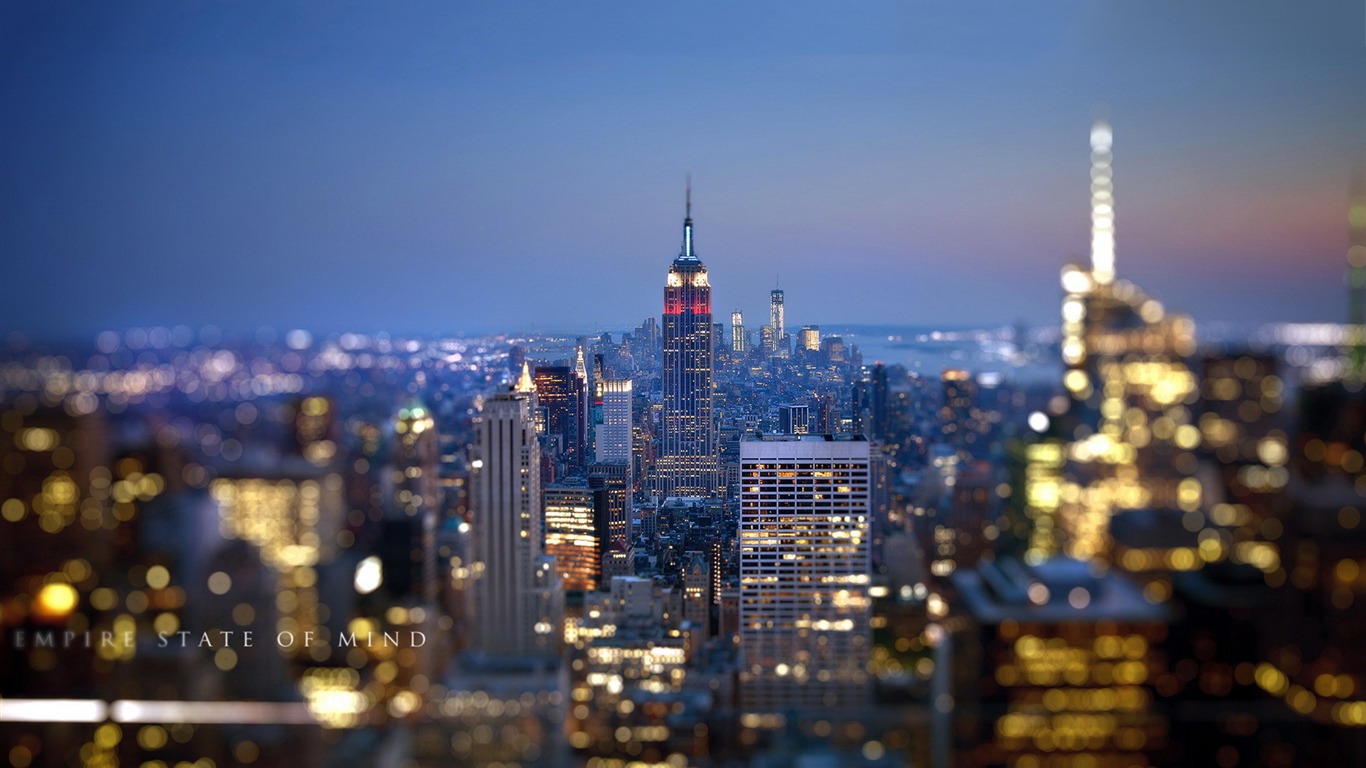 Empire State Building-landscape Hd Wallpaper2014 - Nyc Empire State Of Mind - HD Wallpaper 