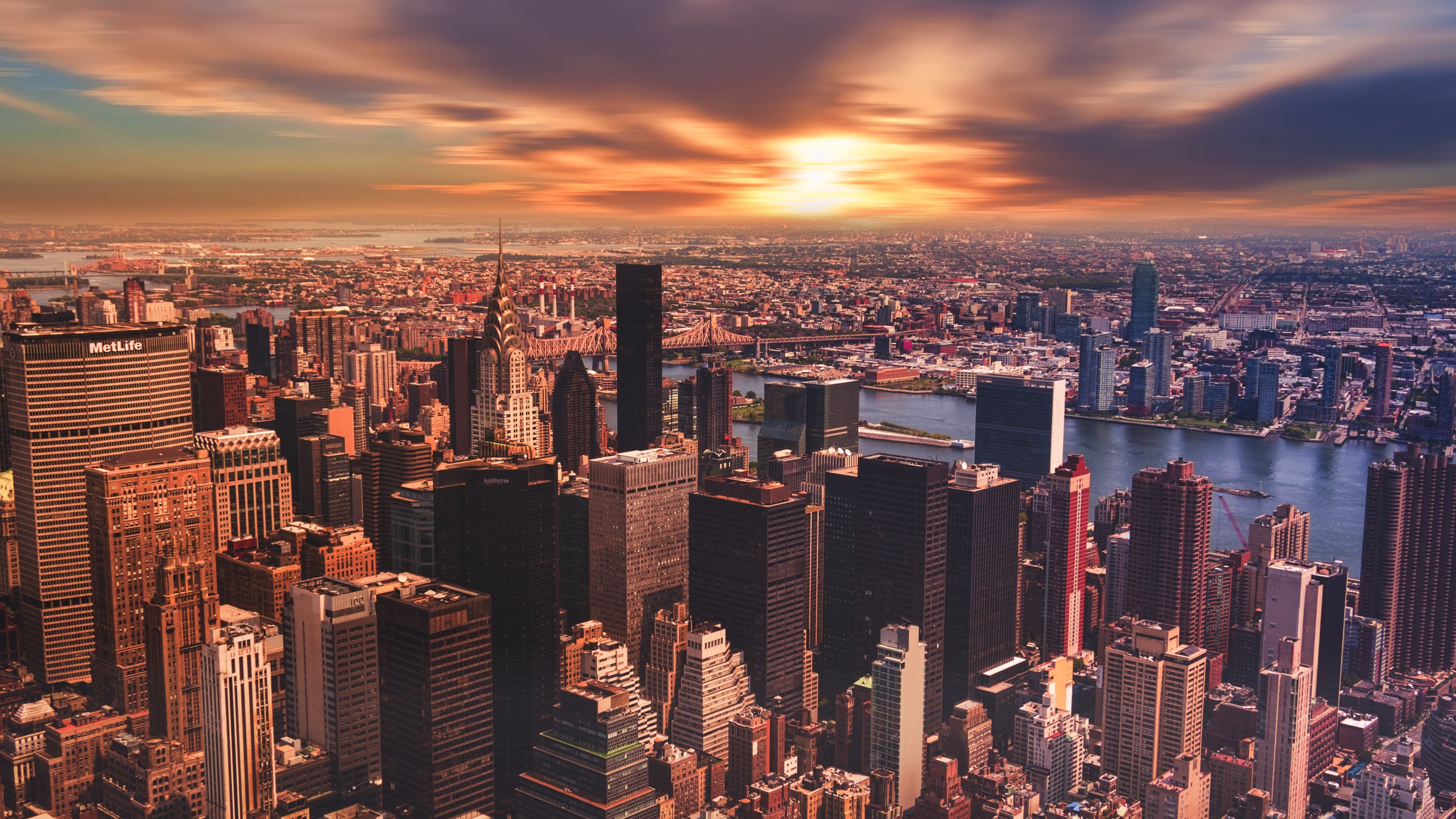 New York City Cityscape Skyscraper - New York City - HD Wallpaper 