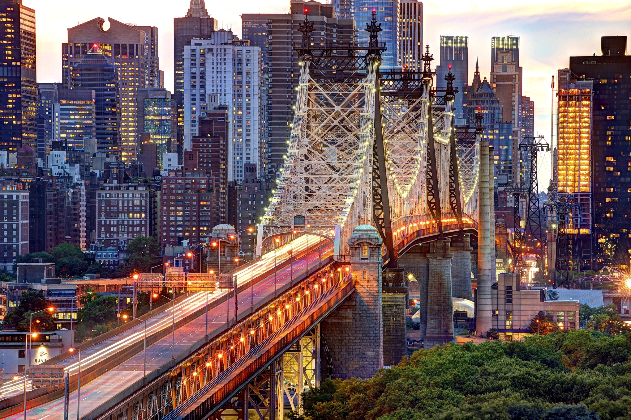 Manhattan Queensboro Bridge - HD Wallpaper 