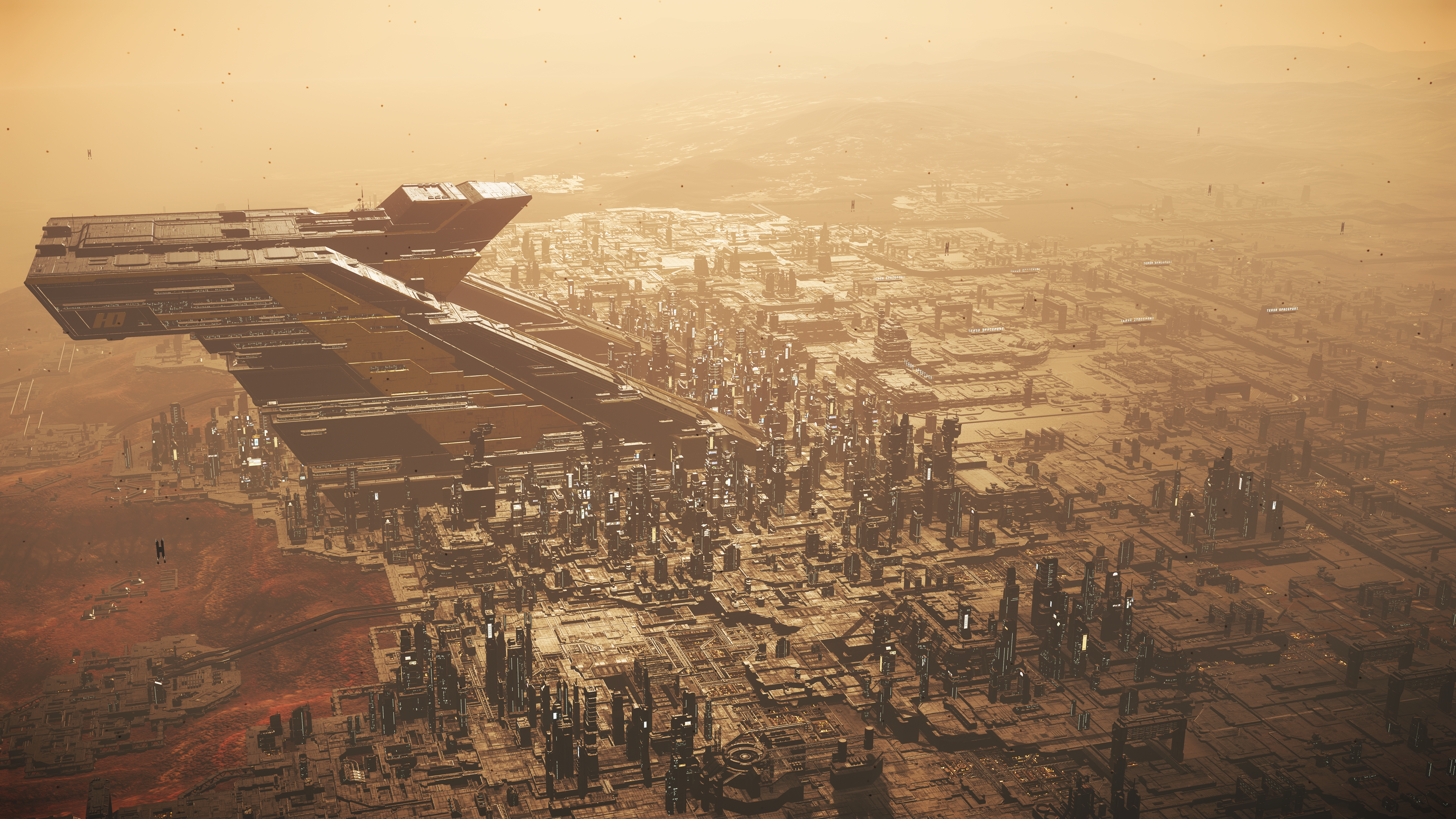 Star Citizen Hurston Lorville - HD Wallpaper 
