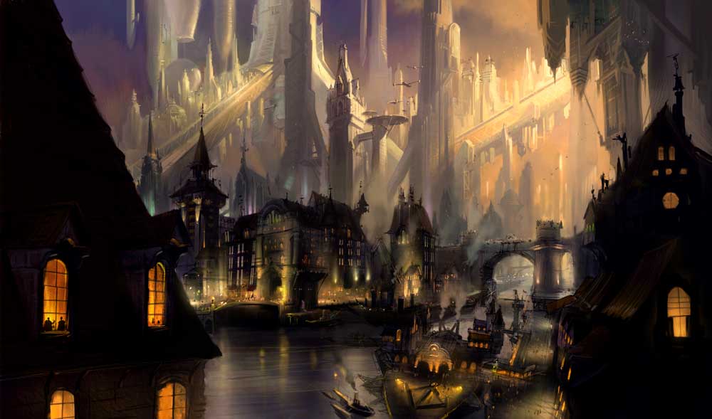 Old City Digital Art - HD Wallpaper 