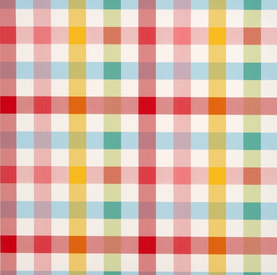 Multicheck Multi Colour Wallpaper 
						 Title Multicheck - Green And White Tartan Cloth - HD Wallpaper 