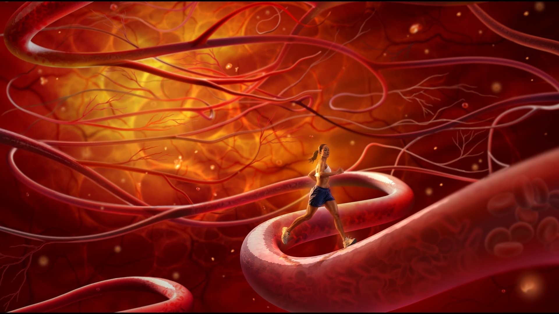 Health Wallpaper Red - HD Wallpaper 