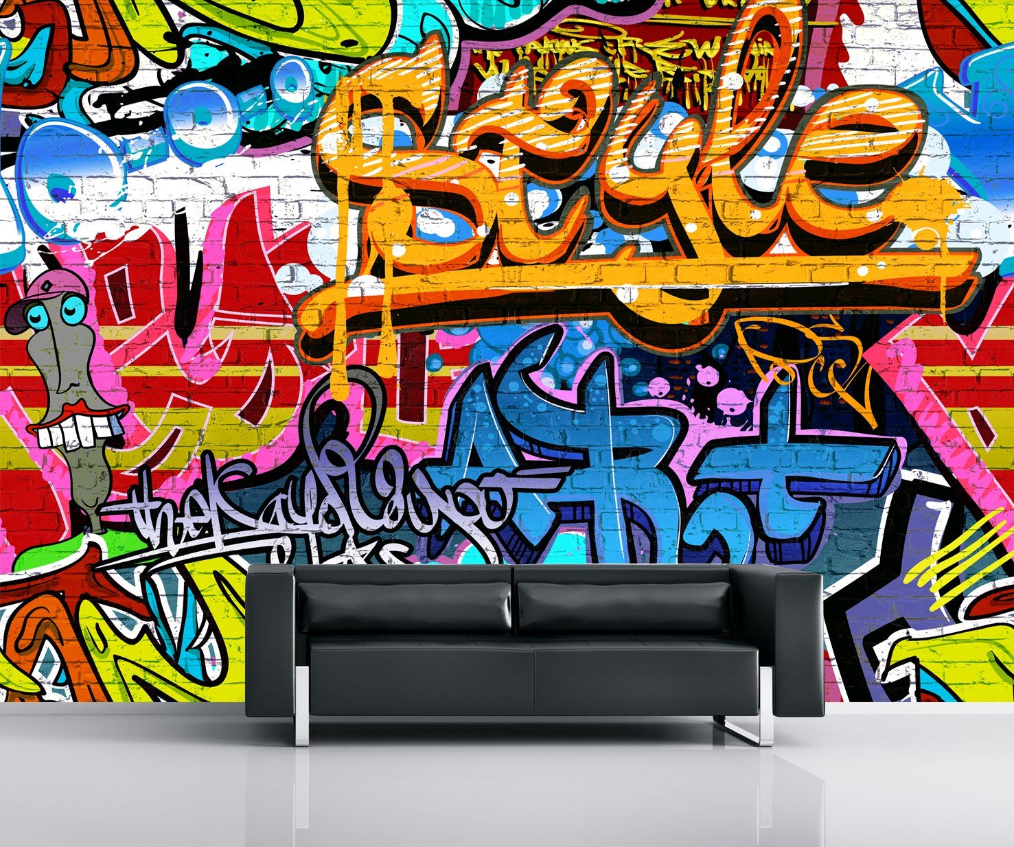 Graffiti Wall Art Uk - HD Wallpaper 