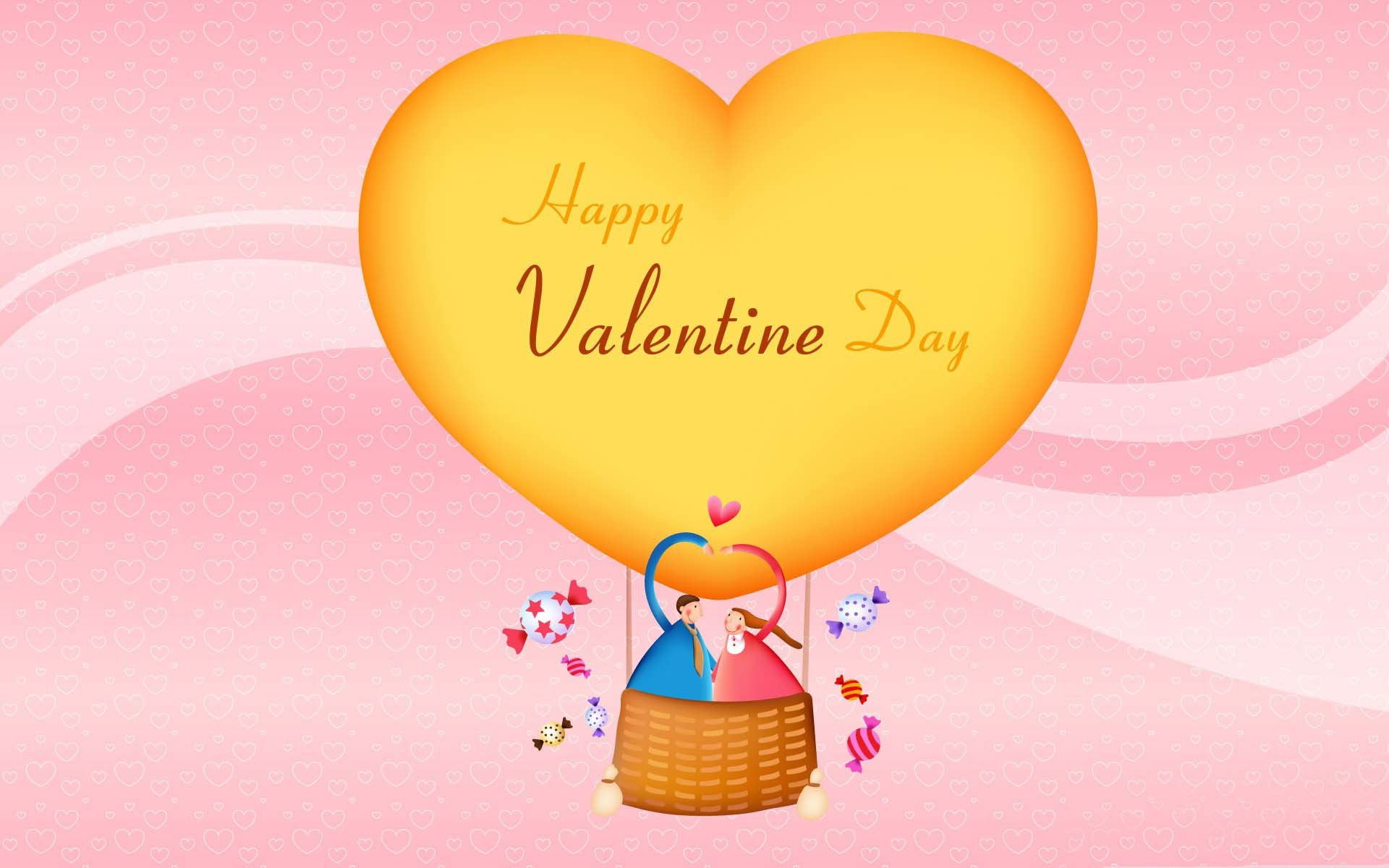 Free Download Valentine S Day Wallpaper Id - Happy Valentine's Day Cute - HD Wallpaper 