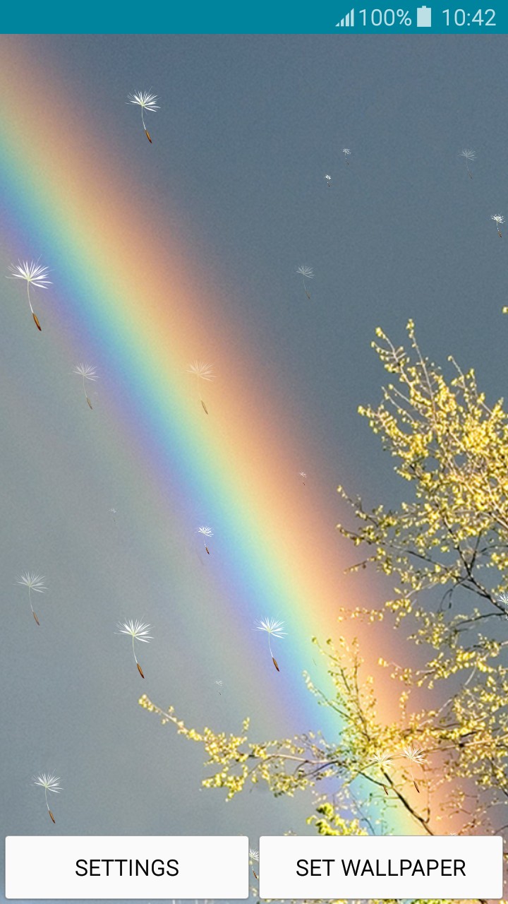 Live Wallpapers Rainbow - Hình Nền Cầu Vồng - HD Wallpaper 