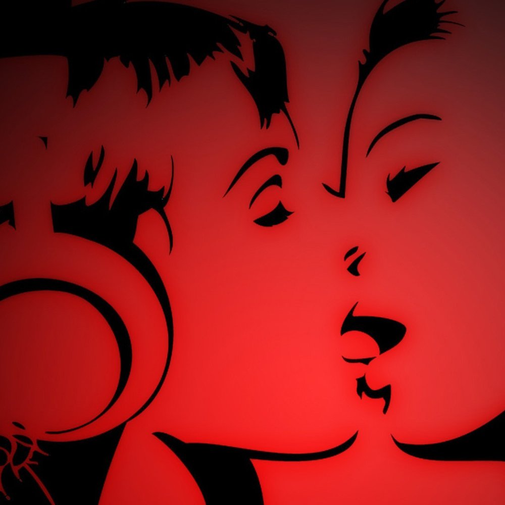 Stencils Of Women - HD Wallpaper 