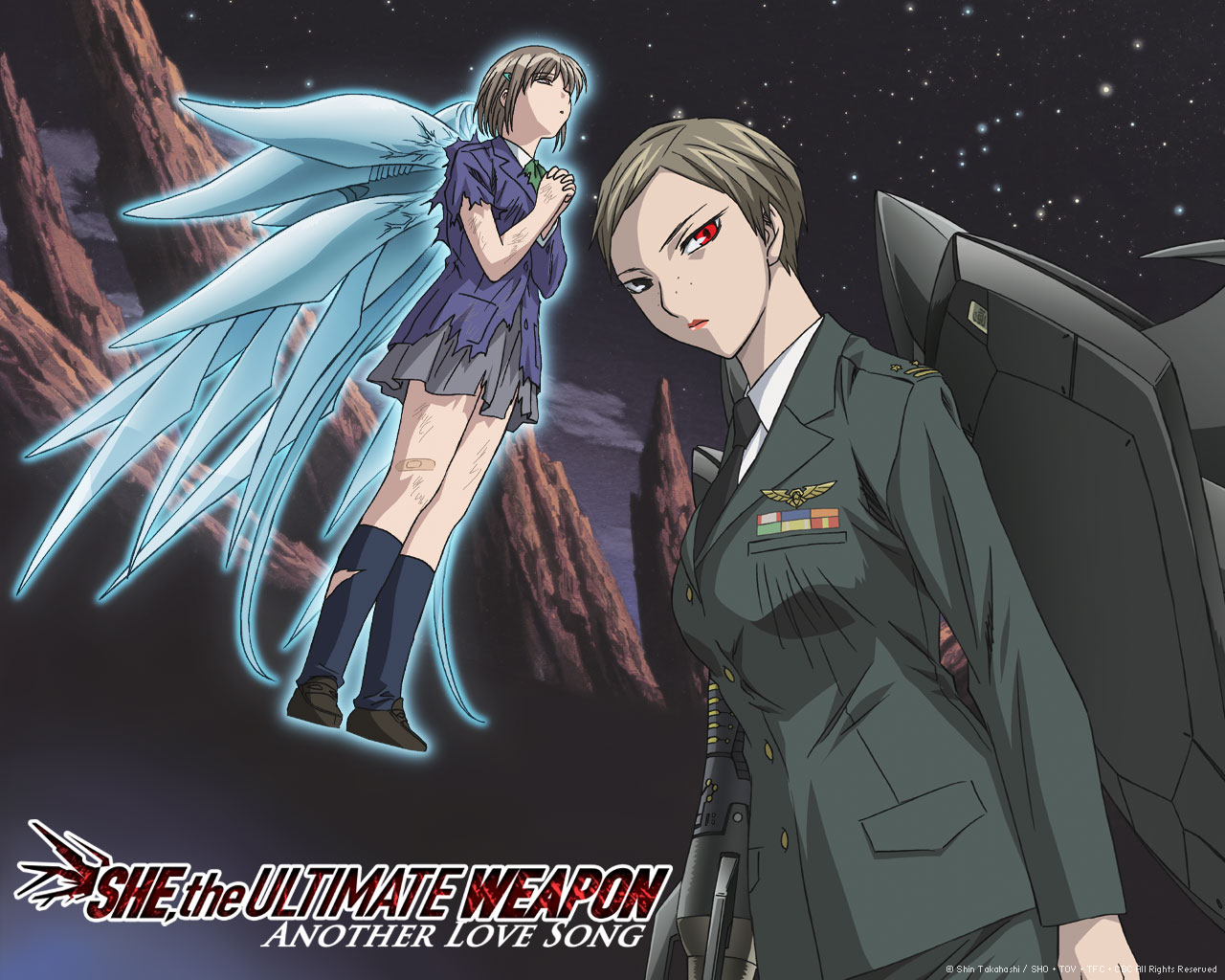 She The Ultimate Weapon Characters - HD Wallpaper 