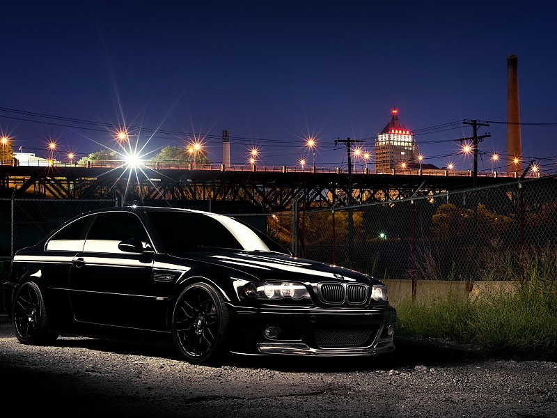 Bmw M3 E46 Wallpaper - Bmw M3 Gtr Black - HD Wallpaper 