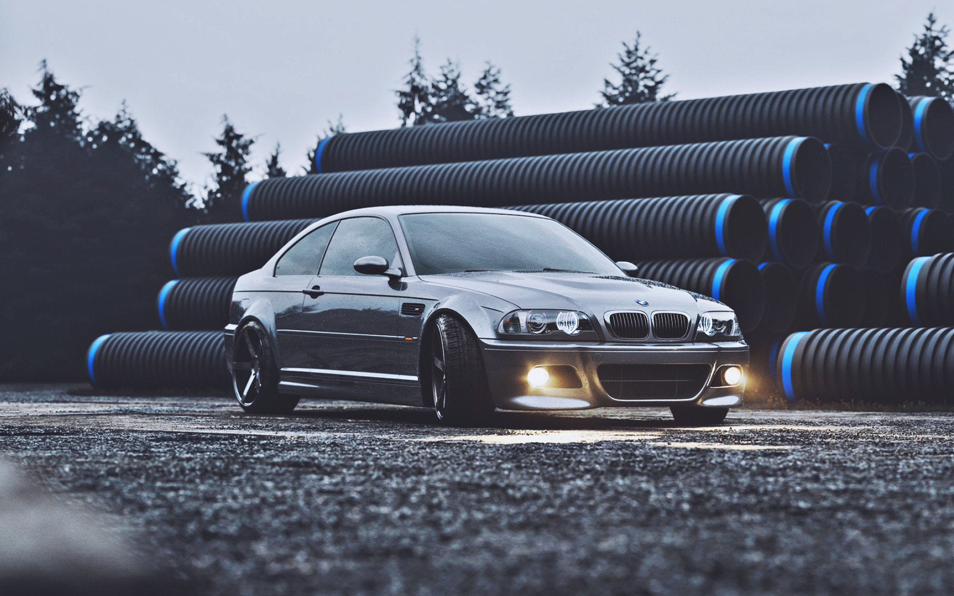 Bmw M3, E46, Tuning, Bmw E46, Darkness, Tunned M3, - Bmw E46 Tuning - HD Wallpaper 