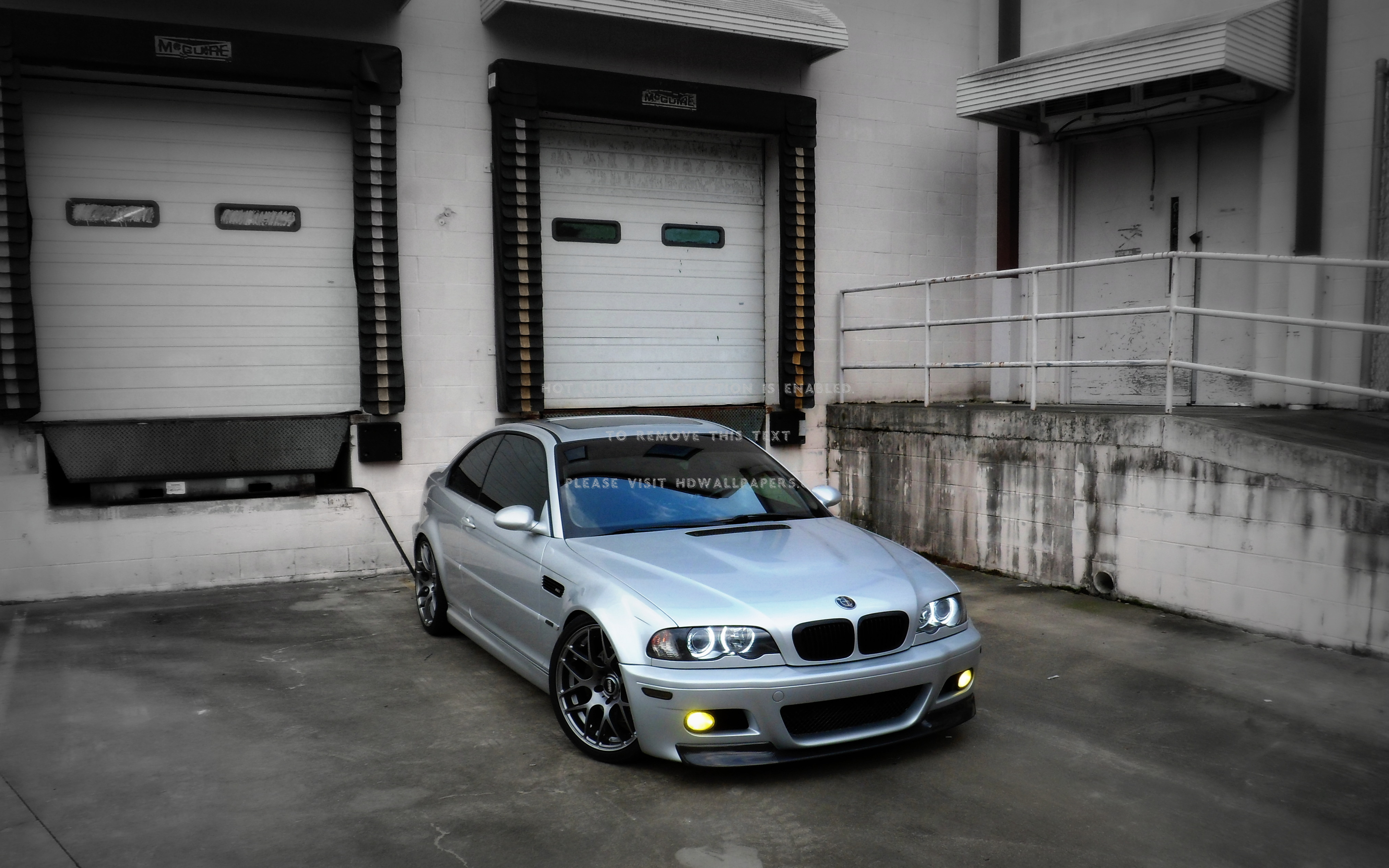 Bmw E46 M3 Loading Dock Import Sports Car - Loading Dock Car - HD Wallpaper 