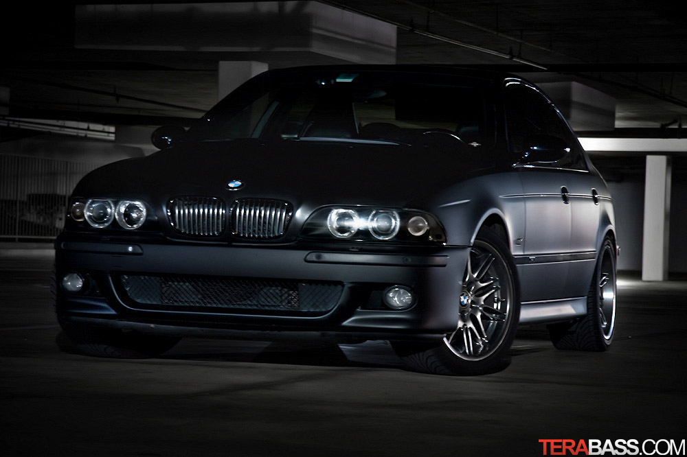 Bmw E39 M5 Mat Black - HD Wallpaper 