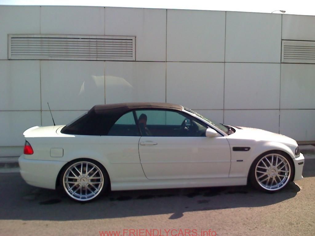 Bmw E46 M3 Convertible White - HD Wallpaper 
