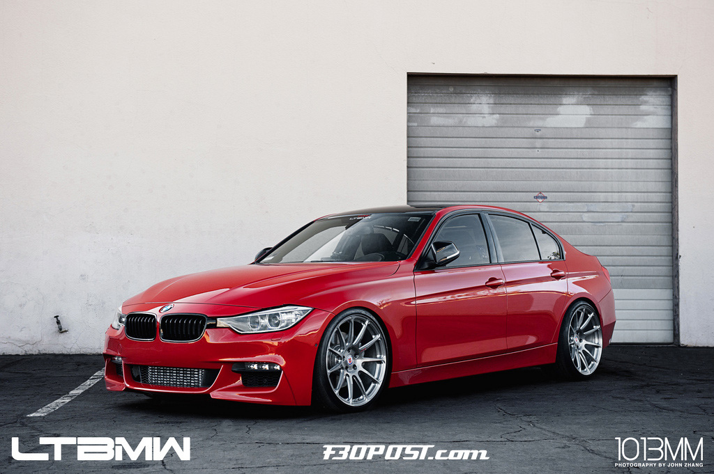 Bmw F30 Hre Wheels - HD Wallpaper 
