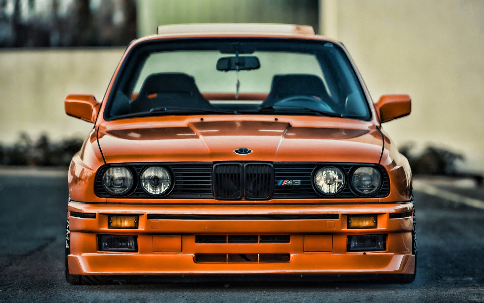 Bmw E30, Hdr, Tuning, E30, Stance, Bmw M3, Front View, - Bmw M3 E30 Tuning - HD Wallpaper 