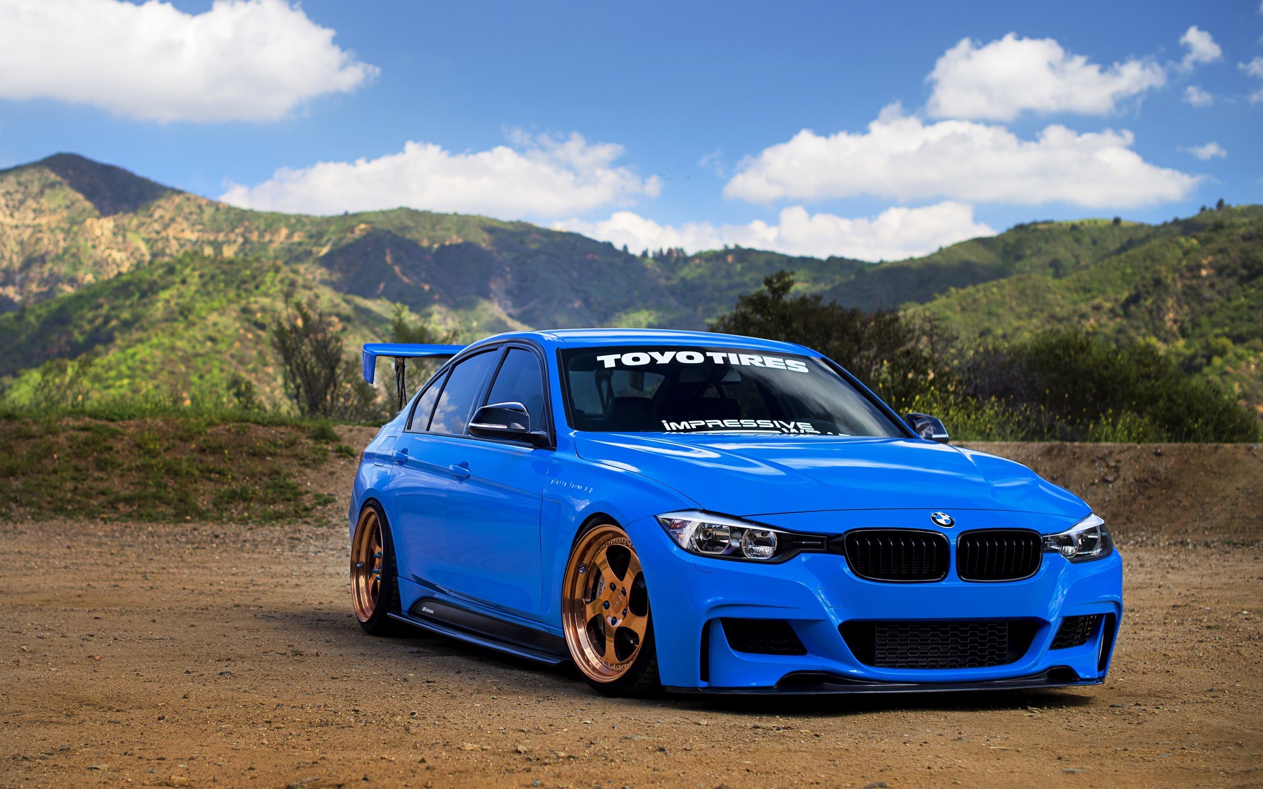 Bmw M3, F30, Blue M3, Tuning Bmw, Sport Coupe, Tuning - Tuning Wallpapers Pc Cars Bmw - HD Wallpaper 