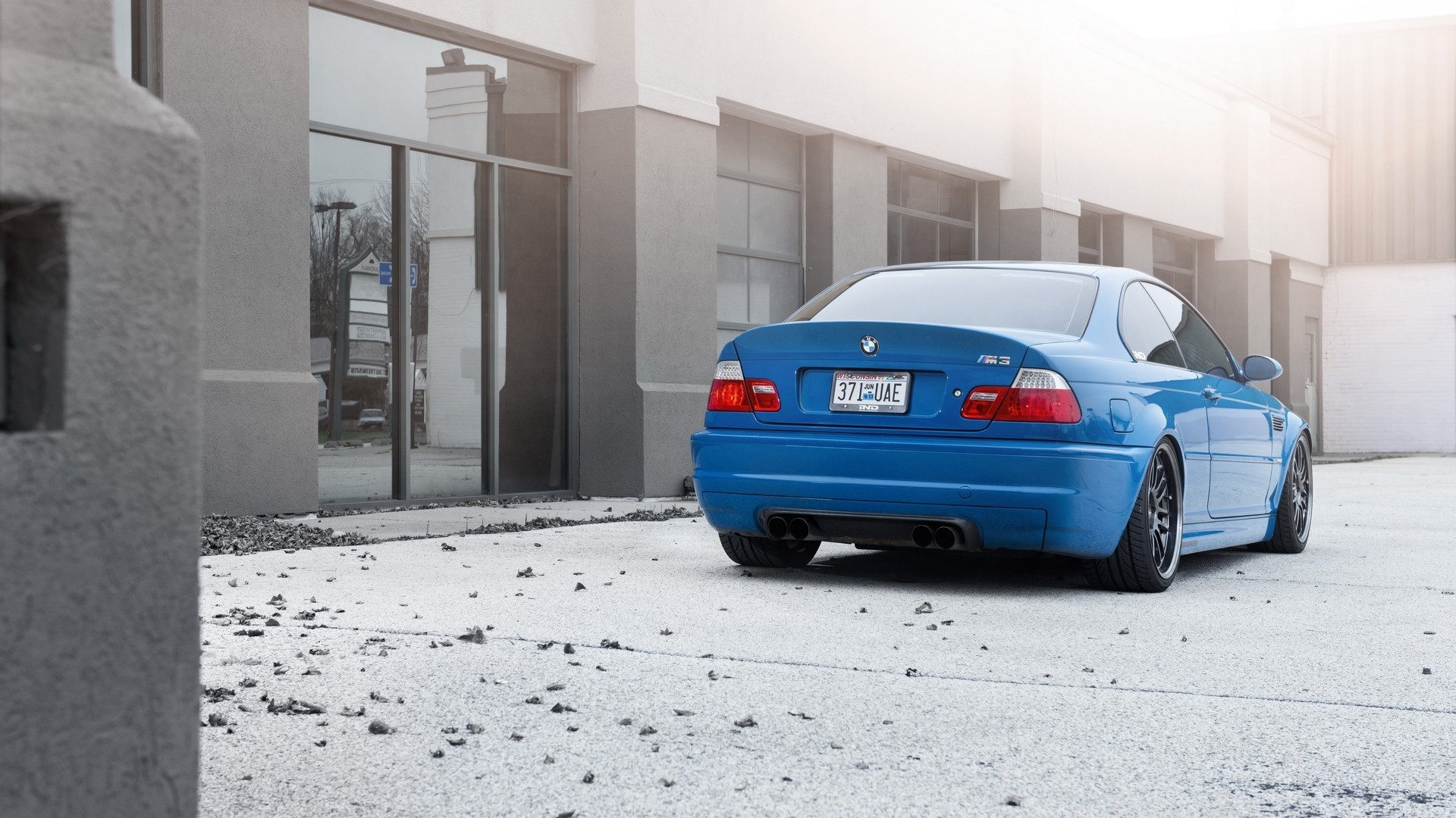 Bmw E46 Wallpaper Blue - HD Wallpaper 