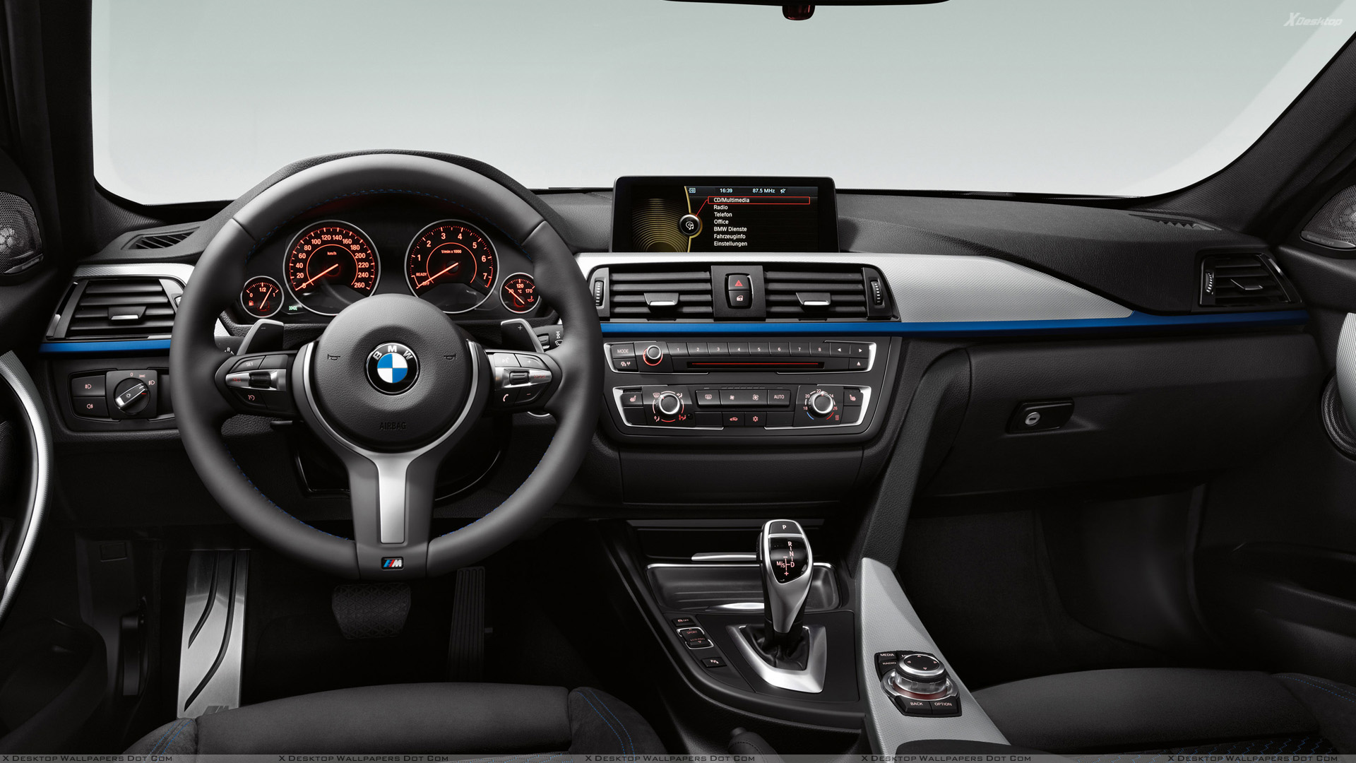 Bmw 3 2013 Interior - HD Wallpaper 