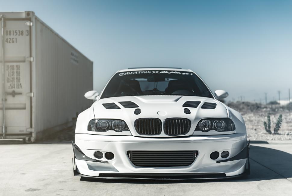 Bmw M3 E46 Hd Wallpaper,bmw Hd Wallpaper,m3 Hd Wallpaper,e46 - Bmw E46 Front Tuning - HD Wallpaper 