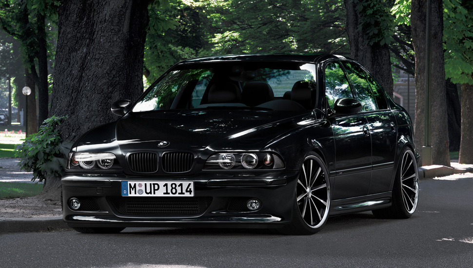 Bmw, Black, Drives, Lights, Asphalt, Bmw, E39, M5 Desktop - Bmw E39 Wallpaper Hd - HD Wallpaper 