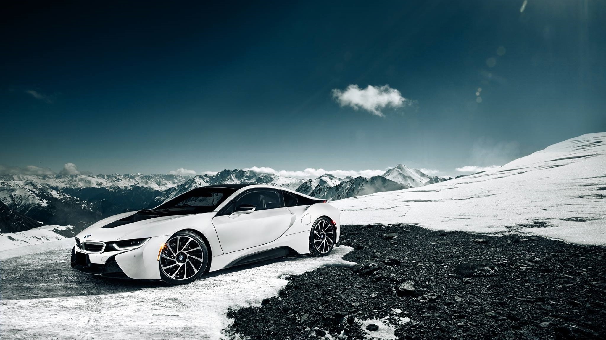 Bmw Snow Wallpaper