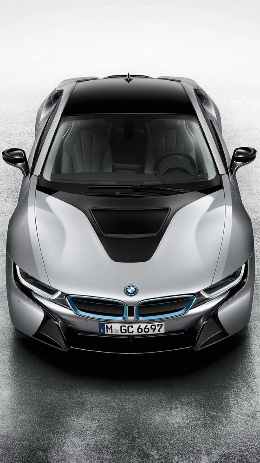 Bmw Iphone Backgrounds Res Hight - Car Front View Above - HD Wallpaper 