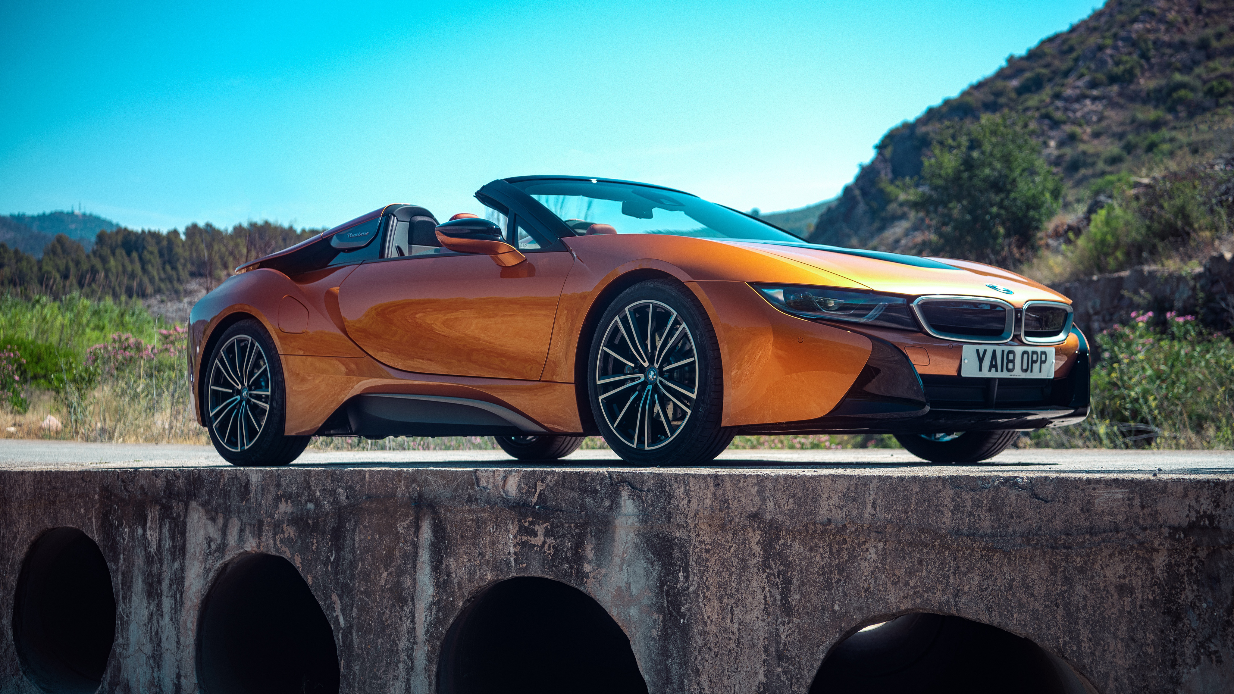 Bmw I8 Roadster Hd - HD Wallpaper 