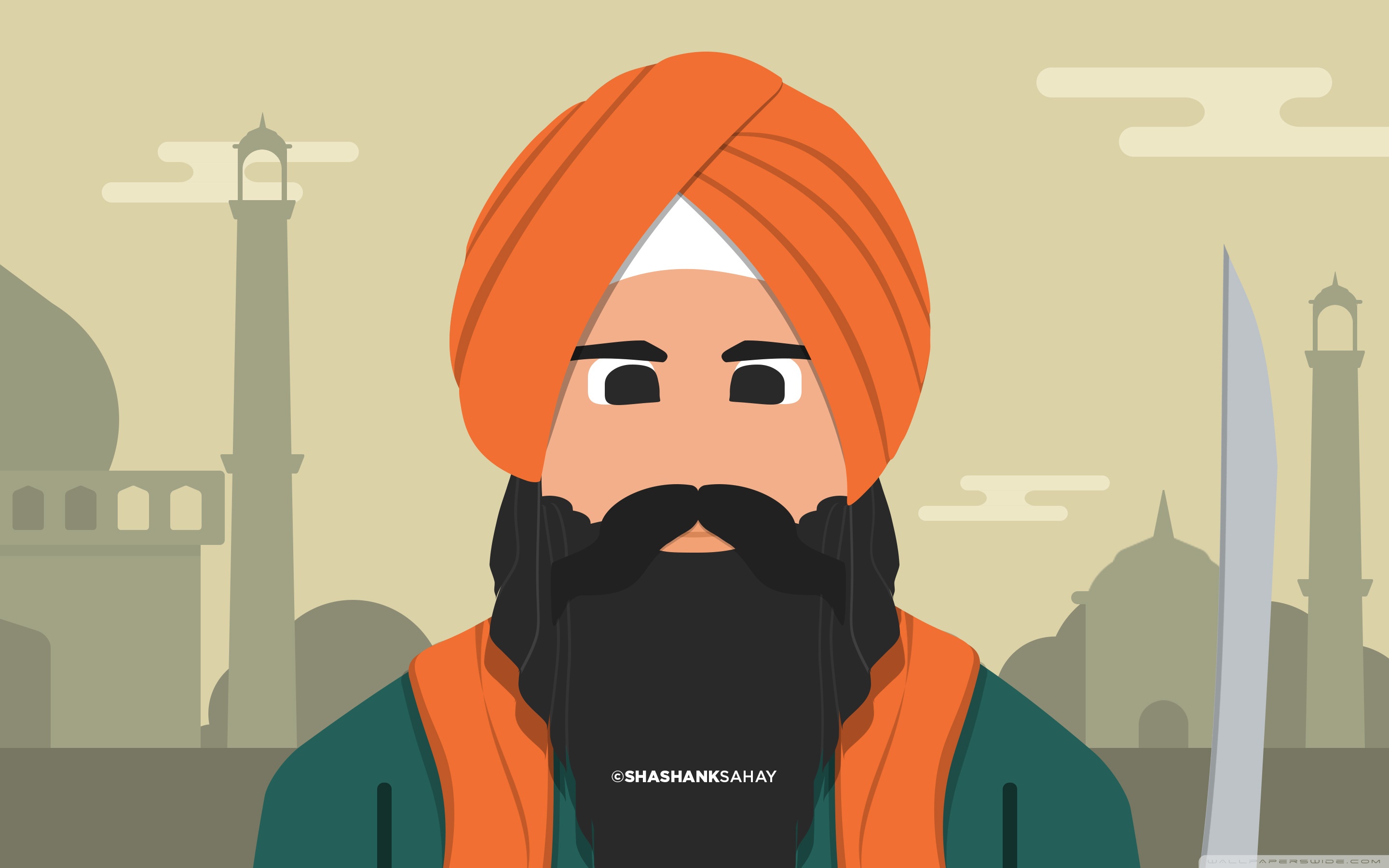 Sardar Ji Cartoon - HD Wallpaper 