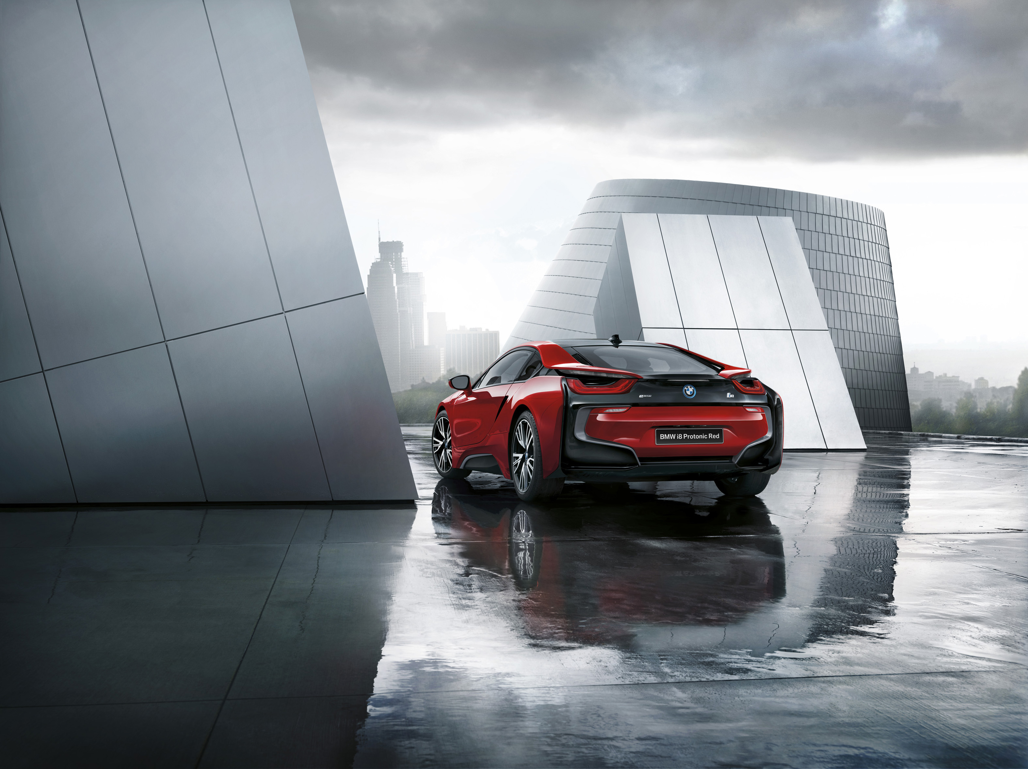 Bmw I8 Wallpaper Red Hd - HD Wallpaper 