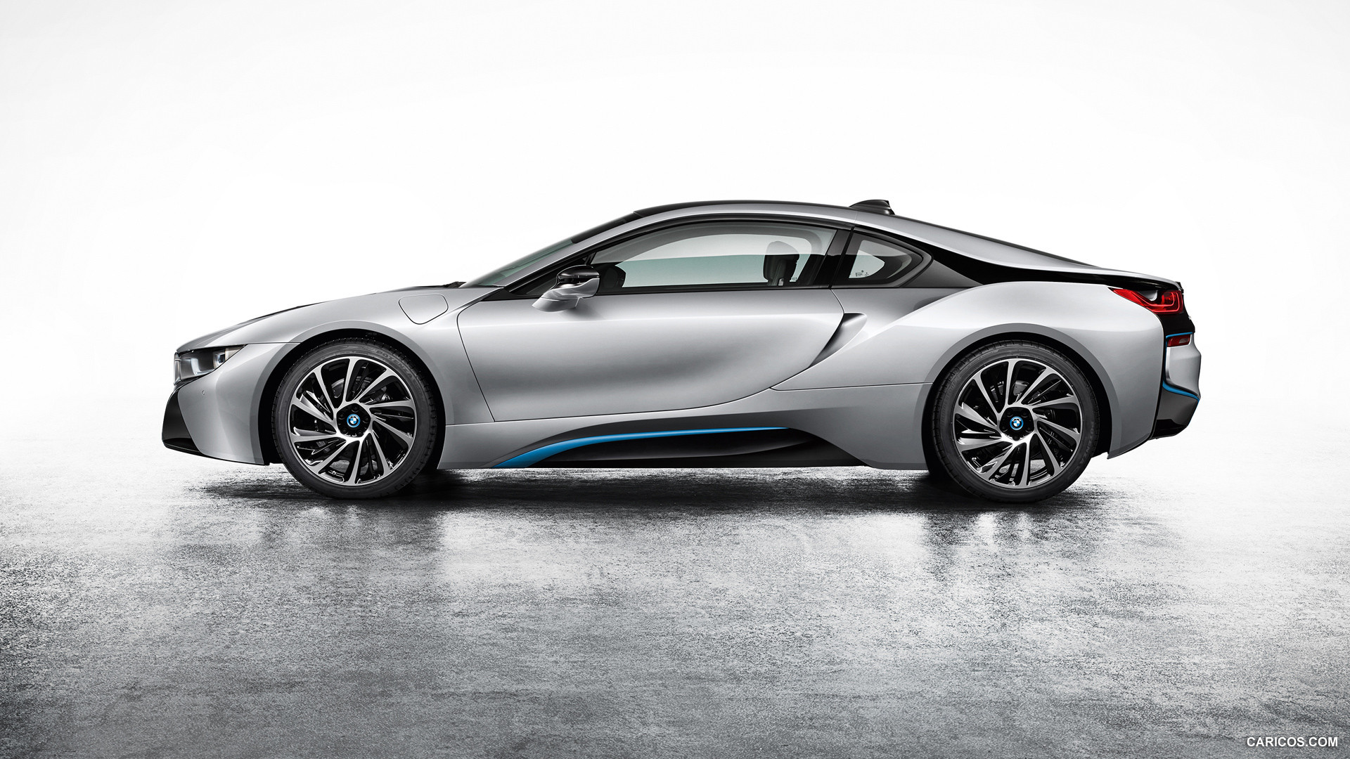 Bmw I8 Hd Desktop - Bmw I8 2015 Side - HD Wallpaper 