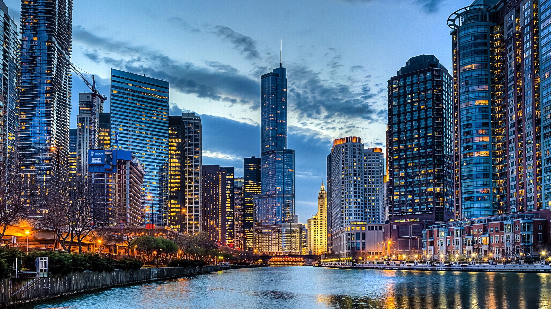 Chicago Desktop Backgrounds - HD Wallpaper 