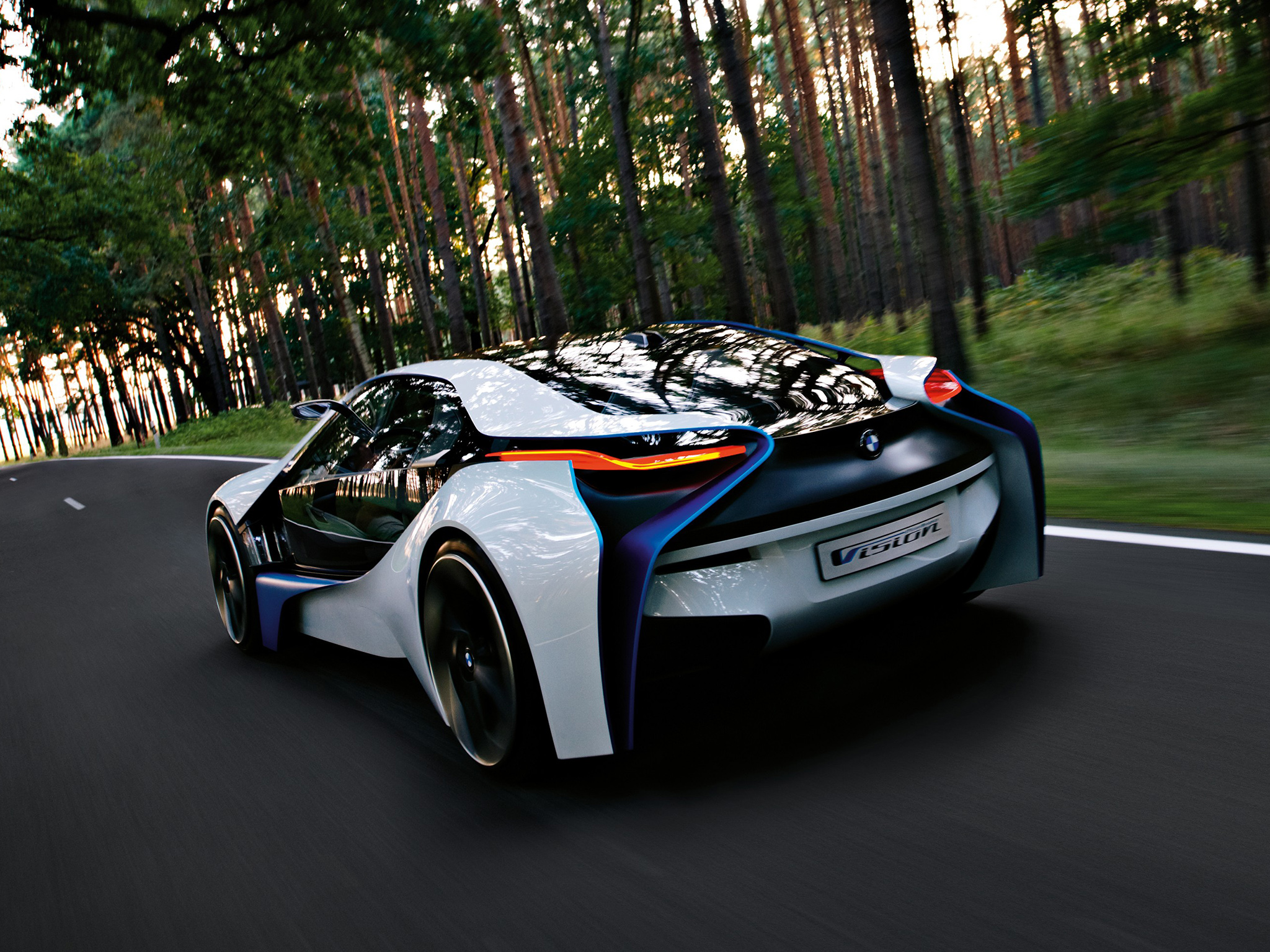 Bmw I Coupe Side Wallpaper
 Bmw I Hd Wallpapers Backgrounds - Bmw Vision Efficientdynamics Concept - HD Wallpaper 