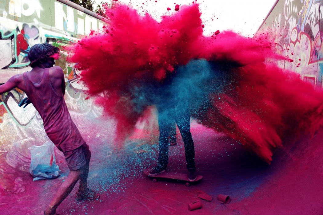 Happy Holi 2014 Wishes - Festival Of Colour - HD Wallpaper 