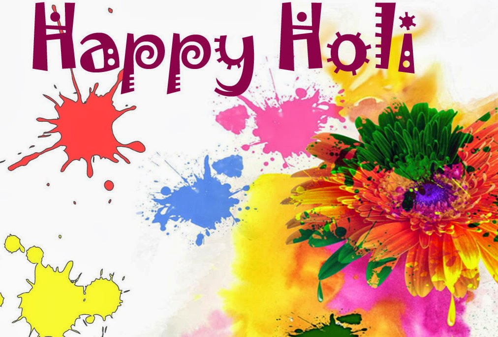 Holi-wallpaper - Happy Holi Wishes 2019 - HD Wallpaper 