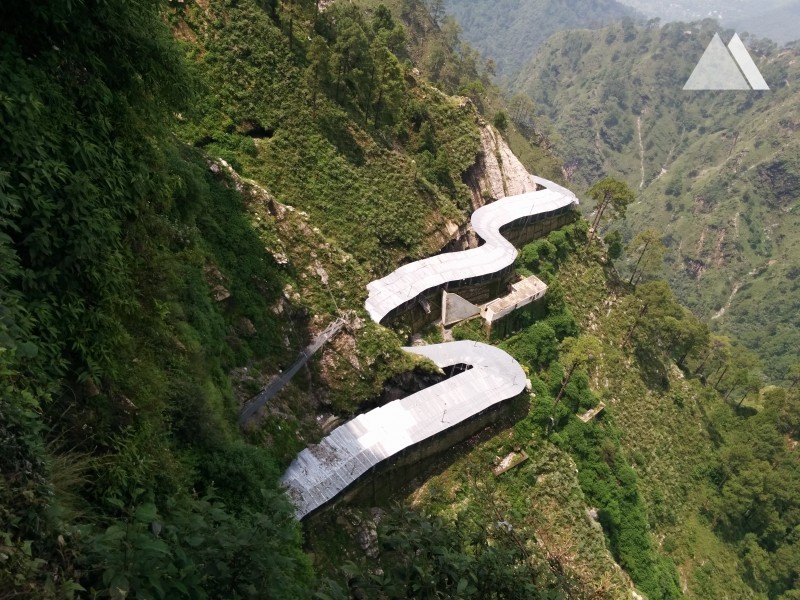 Trek Route To Shri Mata Vaishno Devi Shrine - Route Of Vaishno Devi - HD Wallpaper 