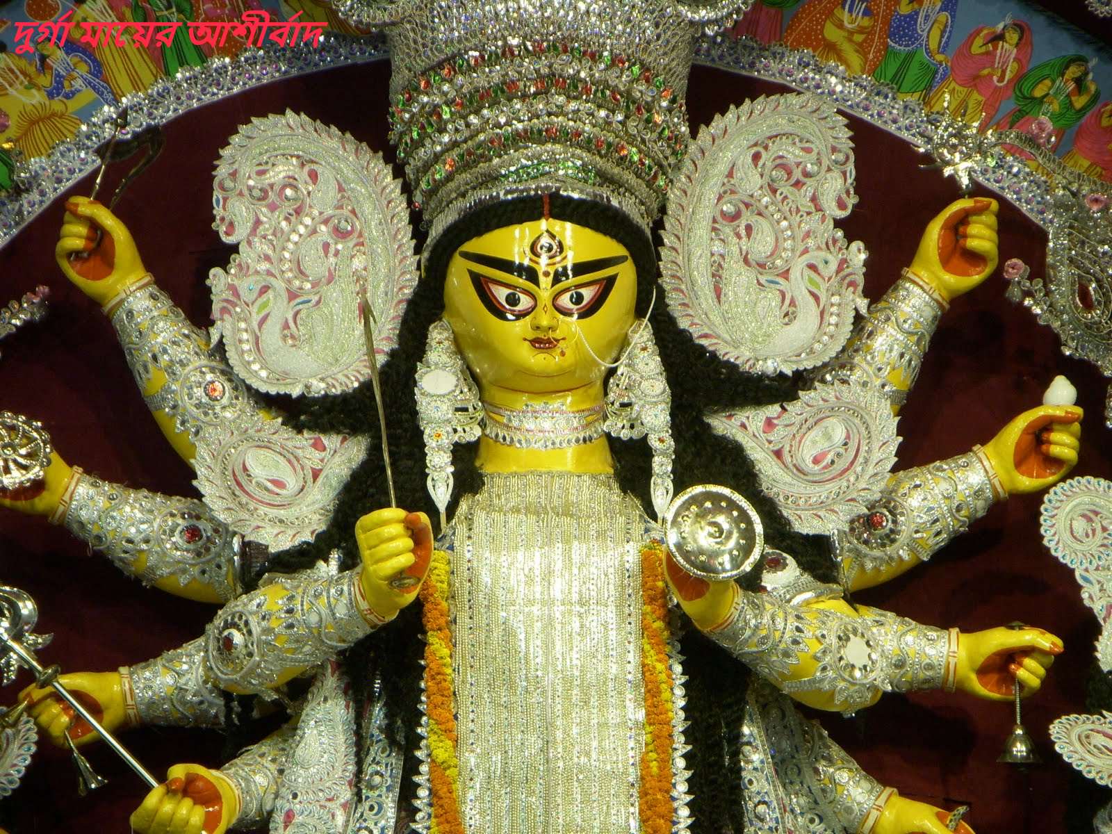 A Standout Amongst The Most Loved Goddesses In Hinduism, - Maa Durga Facebook Cover - HD Wallpaper 